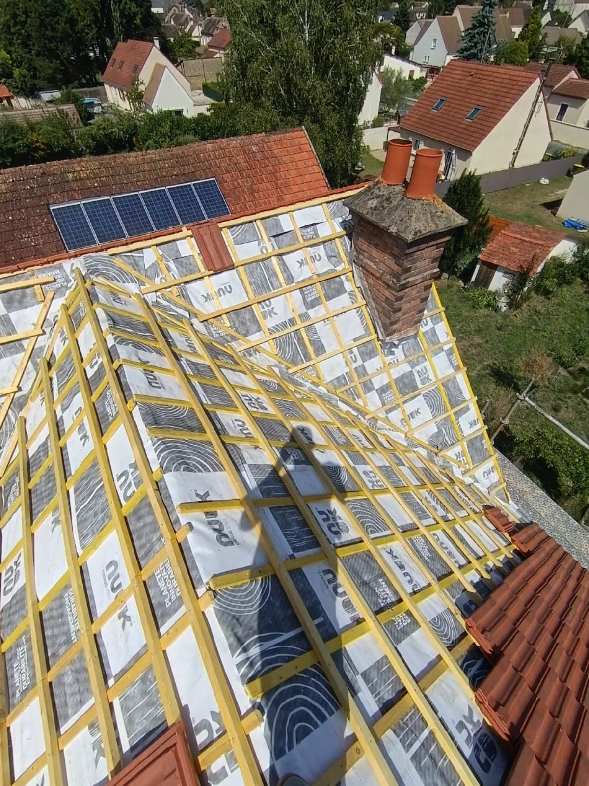 Réfection toiture tuiles Saint-Maur-des-Fossés 94