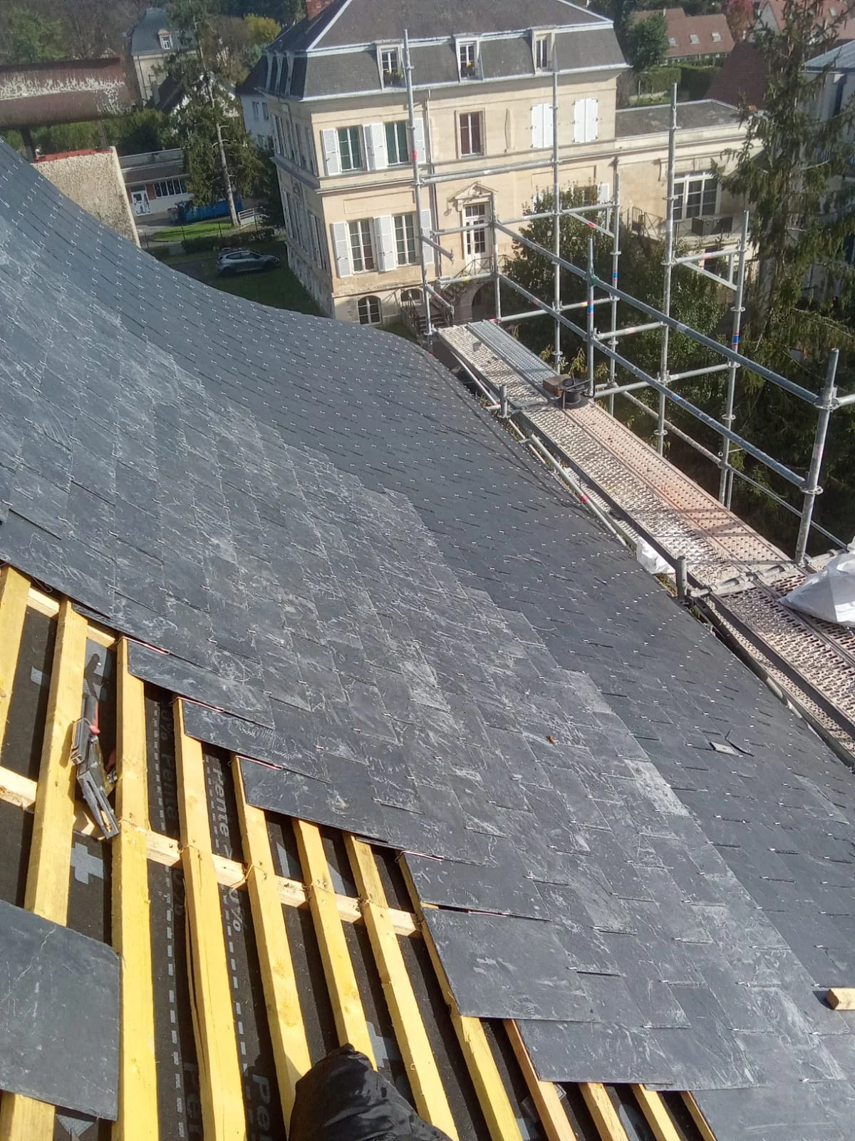 Rénovation toiture ardoise Saint-Maur-des-Fossés 94